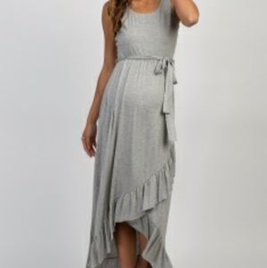 Maternity maxi dress